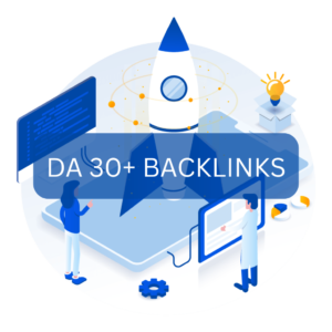 DA 30+ Backlinks